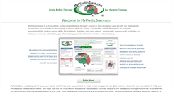 Desktop Screenshot of myplasticbrain.com